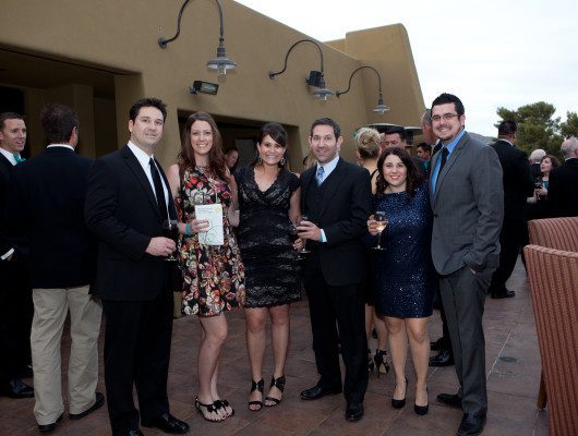Group of people at an outdoor event.
