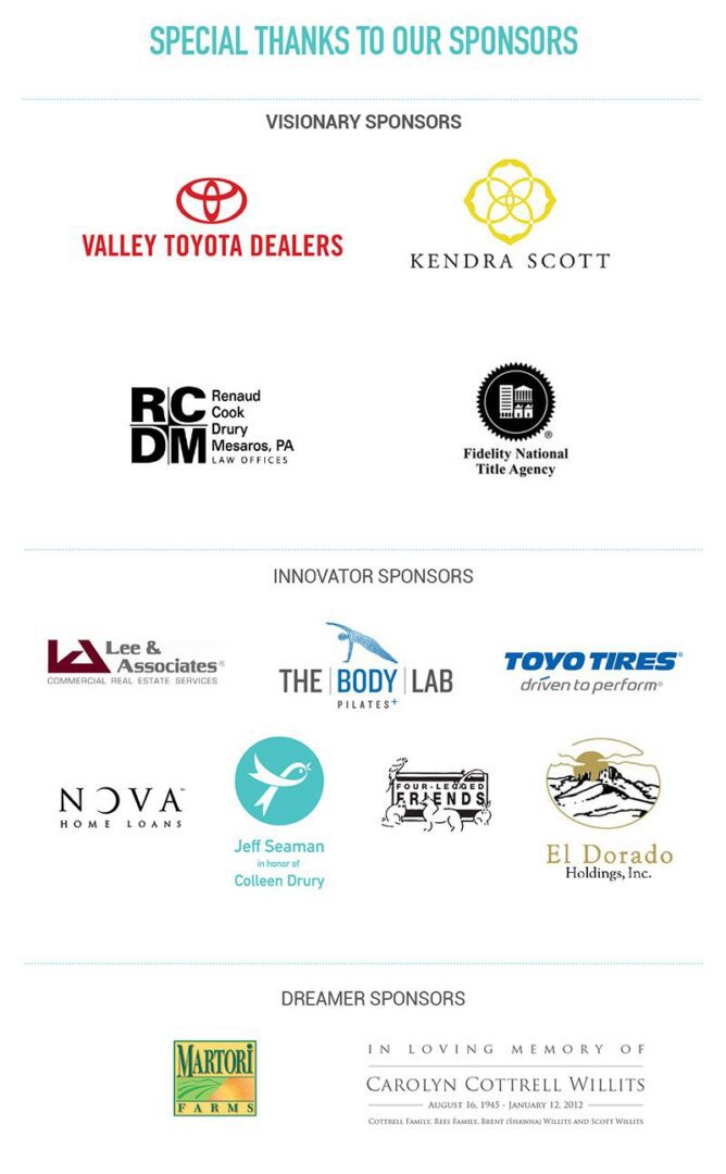 Gala Sponsor List