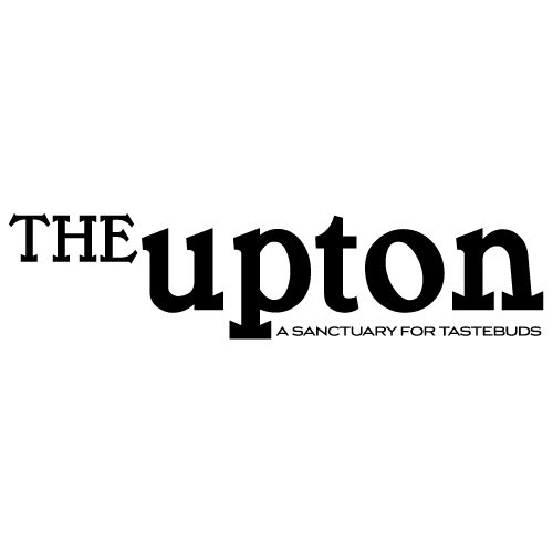 The Upton logo with tagline.