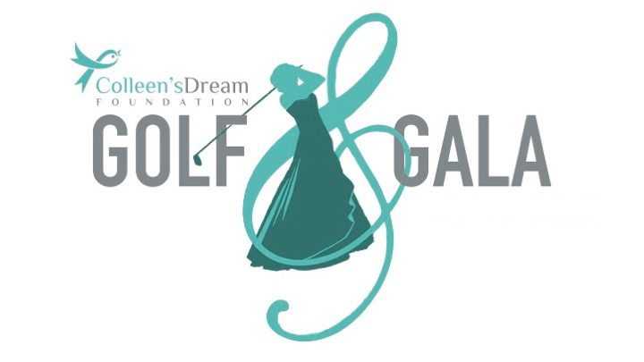 Golf and Gala event logo design.