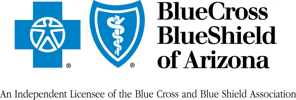 BlueCross BlueShield of Arizona logo.