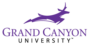 Grand Canyon University logo with antelope design.