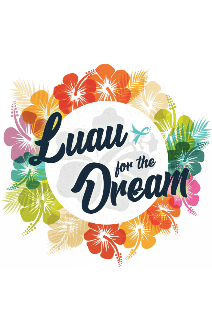 The logo for luau for the dream.