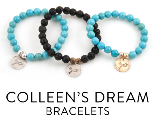 Colleen's dream bracelets.